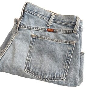 Rustler‎ Mens Light Wash Relaxed Fit Denim Jeans Size 40x30(38x30) RN 130273